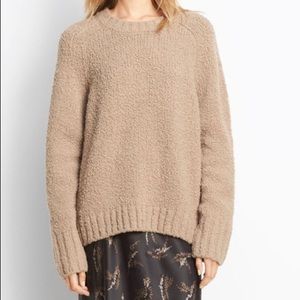 NWT VINCE Saddle Sleeve Sweater size M